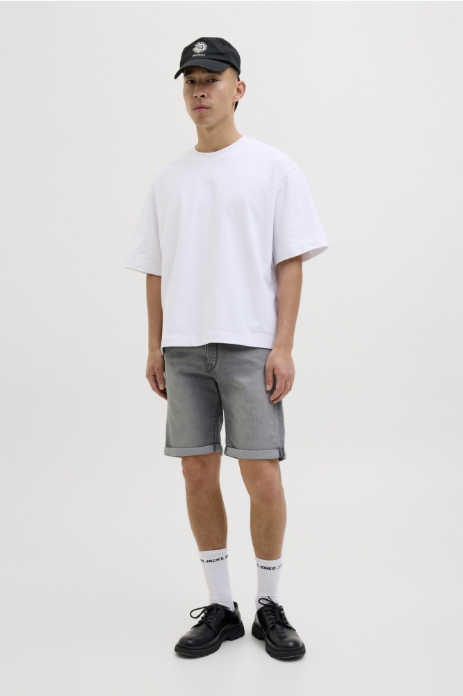 JJIRICK JJFOX SHORTS CB 310 SN 12269608 GREY DENIM/AM 313